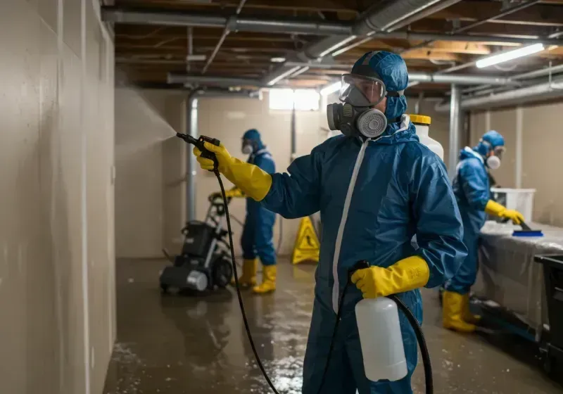 Basement Sanitization and Antimicrobial Treatment process in Seward, AK